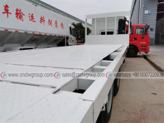SHACMAN 20-25 Tons Self Loading Flat bed Truck Excavator Carrier Self Loader