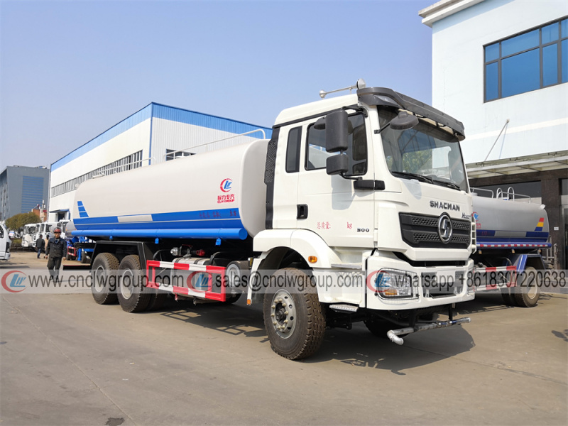 SHACMAN 20000 liter Water Sprinkler Water Tank Bowser Lorry Truck