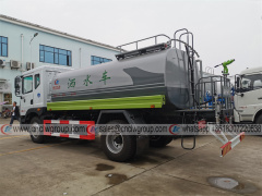 Dongfeng D9 10000 liter Water Sprayer Truck Road Water Sprinkler Tank Lorry