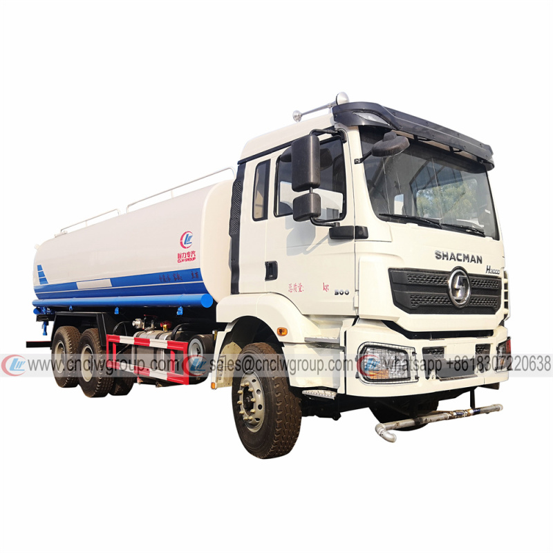 SHACMAN 20000 liter Water Sprinkler Water Tank Bowser Lorry Truck