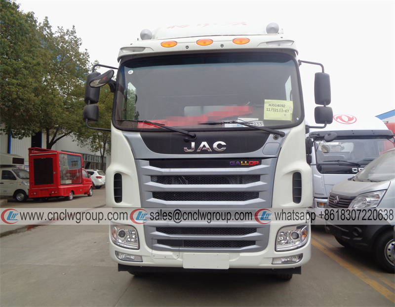 JAC 10~15 ton Refrigerated Van Trucks Freezer Lorry Cold Chain Van Truck