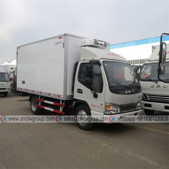 JAC 16ft 3~5 ton small refrigerated truck freezer vans for sale