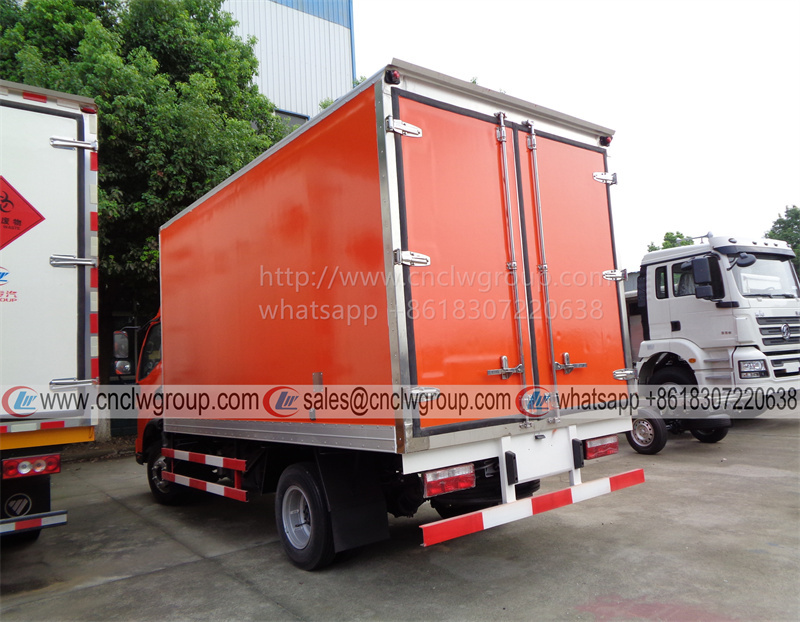 JAC 5 ton new refrigerated van mobile freezer truck
