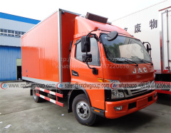 JAC 5 ton new refrigerated van mobile freezer truck