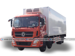 Dongfeng 8x4 32feet Refrigerator Freezer Van Truck