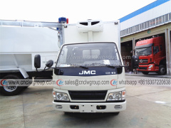 JMC 3 tons chiller freezer van reefer trucks for sale