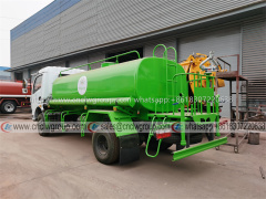 Dongfeng 7000 liter water sprinkler hauler tank lorry truck