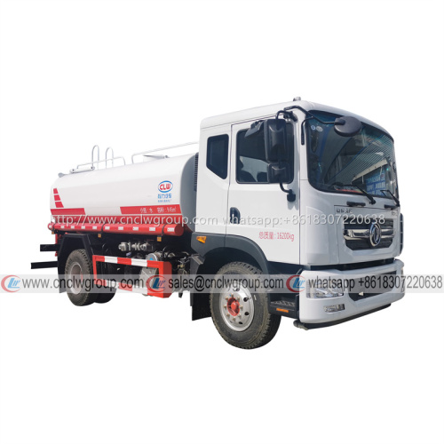 Dongfeng 9.45m3 Water Sprinkler Tank Spraying Truck Cummins engine Water Lorry