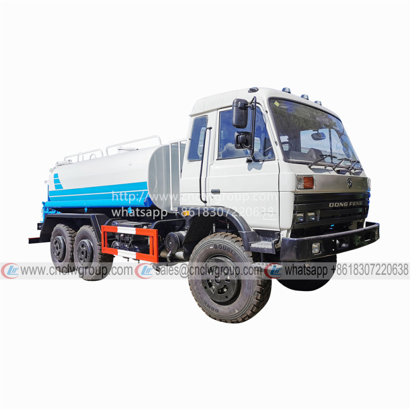 Dongfeng 6x6 Military Water Tanker Sprinkler Truck for sale