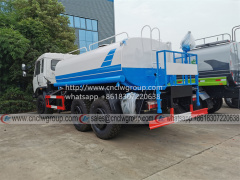 Dongfeng 6x6 Military Water Tanker Sprinkler Truck for sale