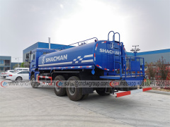 SHACMAN 18000l water bowser water tank truck for sale
