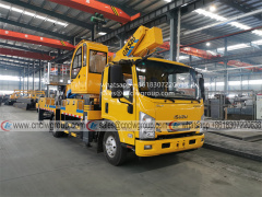 NEW DESIGN ISUZU 26m Telescopic Aerial Work Manlift Basket Truck Good Price