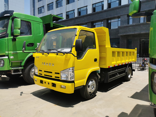 Hot sale Japan ISUZU ELF 5 ton Dump Truck for Exporting