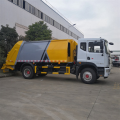 Dongfeng D9 Cummins 190hp industry trash garbage compactor for sale