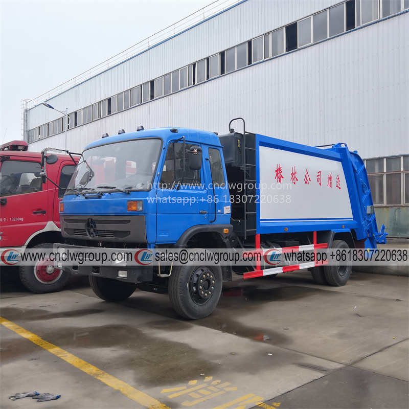 Cheap Sale Chengli 14m3 Rear Loader Waste Compactor Garbage Compressor Truck