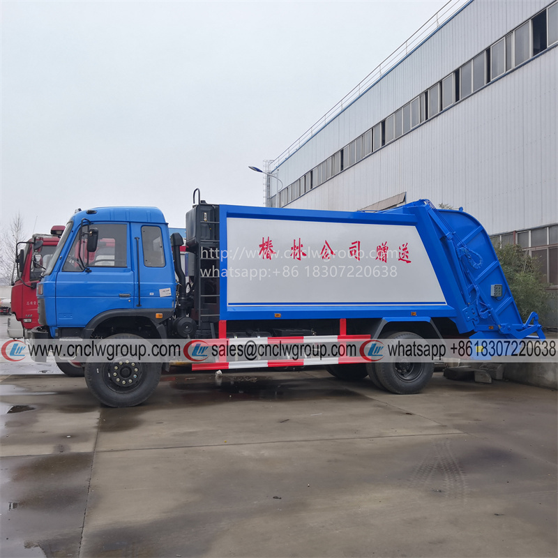 Cheap Sale Chengli 14m3 Rear Loader Waste Compactor Garbage Compressor Truck