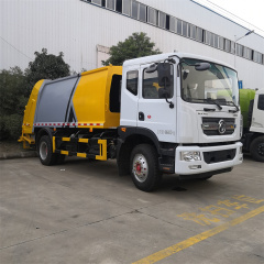 Dongfeng D9 Cummins 190hp industry trash garbage compactor for sale