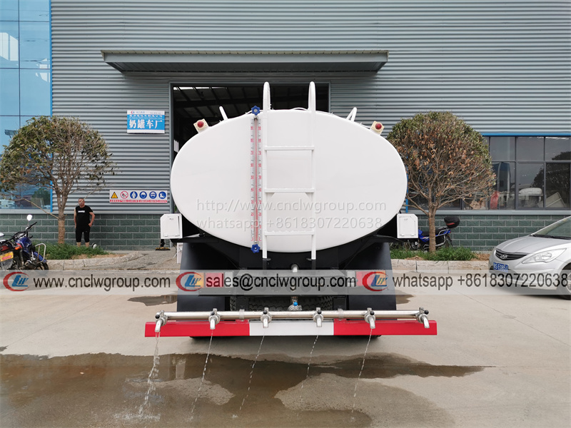 ISUZU 8000 liter Stainless Steel Potable Drinking Water Tanker Bowser Truck