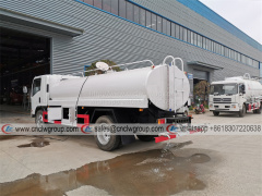 ISUZU 8000 liter Stainless Steel Potable Drinking Water Tanker Bowser Truck