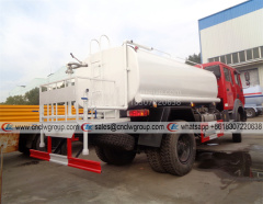 China Benz Beiben 4x4 Double Cabin Potable Water Tanker Truck Sprinkler Watertrucks