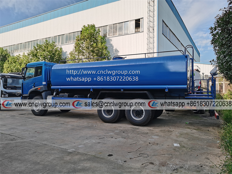 Jiefang FAW 6x4 20000 liter Water Cart Tank Lorry Water Sprinkler Truck