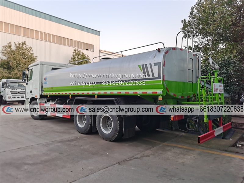 Foton Auman 6x4 5000 gallon bulk water tanker truck with good price for sale