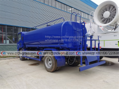 ISUZU 700P 8000 liter construction water spray tanker truck water spraying truck