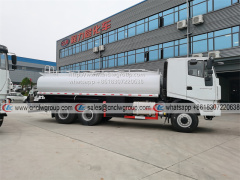 SAIC IVECO Hongyan 6x6 20000 liter tanker water truck tanker delivery truck for sale