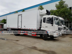 Dongfeng KingRun 10 ton 6.8m fridge van freezer truck reefer vehicle for sale