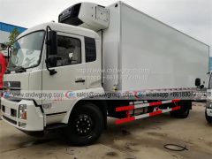 Dongfeng KingRun 10 ton 6.8m fridge van freezer truck reefer vehicle for sale
