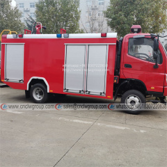 Brand new Foton 4x4 4wd 1000 gallon forest fire engine water tank rescue fire fighting truck for sale