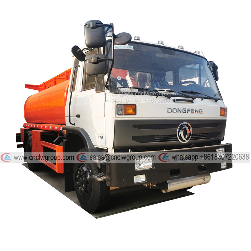 Dongfeng 9m3 10m3 Diesel Carrier Tanker Refueling Truck with fuel dispenser for sale