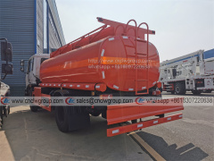 Dongfeng 9m3 10m3 Diesel Carrier Tanker Refueling Truck with fuel dispenser for sale