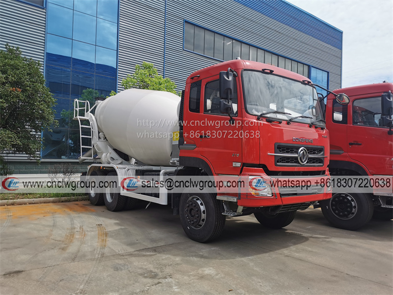 Dongfeng 6x4 10m3 12m3 Cement Mixing Concrete Mixer Tank Truck for sale