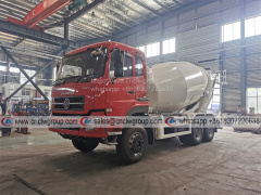 Dongfeng 6x4 10m3 12m3 Cement Mixing Concrete Mixer Tank Truck for sale