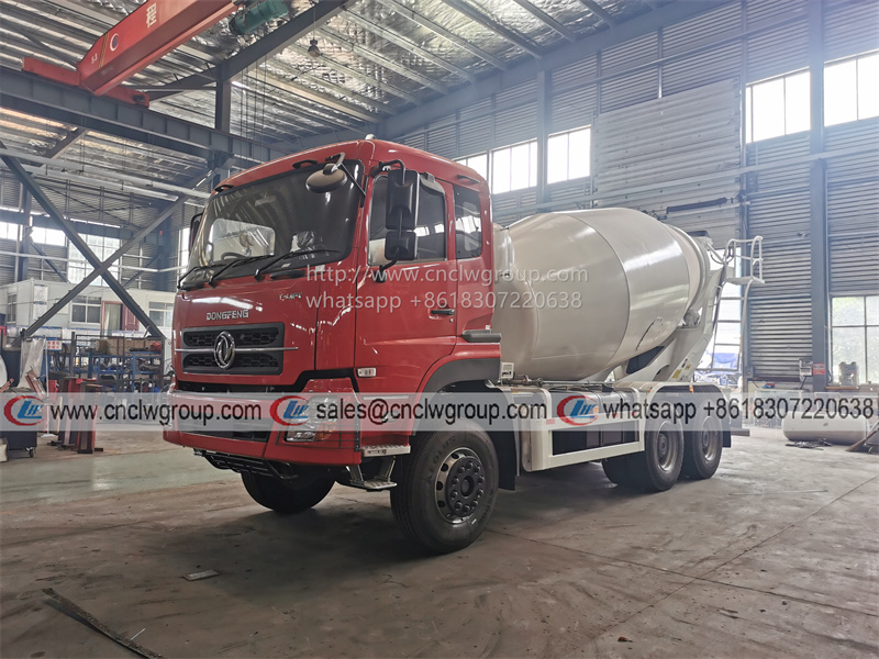 Dongfeng 6x4 10m3 12m3 Cement Mixing Concrete Mixer Tank Truck for sale