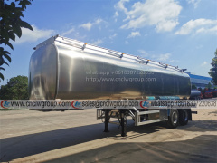 Chengli CLW9350GYY 2 axle 35000 liter oil tanker fuel tank semi trailer