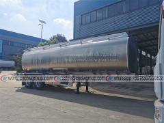 Chengli CLW9350GYY 2 axle 35000 liter oil tanker fuel tank semi trailer