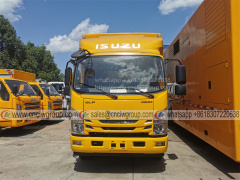 High quality ISUZU mobile power bank 200kW electric power supply truck