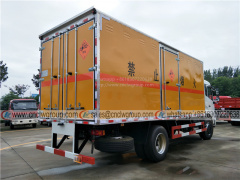 Dongfeng 4x2 10 ton dangerous goods van explosives Flammable gas LPG cylinders carrier van truck for sale