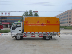 ISUZU 4.2m 4t Explosives Carrier Blasting equipment fireworks and firecracker transporter box truck