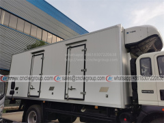 Famous brand HOWO 4x2 RHD 10 ton 6.2m Mobile Chilling Room Reefer Van Refrigerator Truck