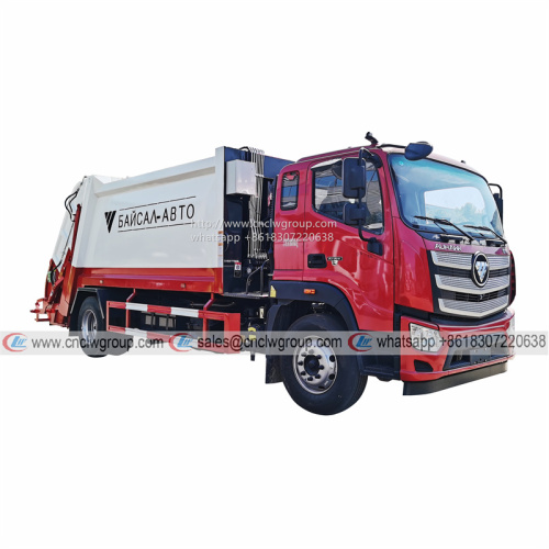 Foton AUHAWM Euro5 12m3 Garbage Compactor Waste Compression Waste Compacted Truck for sale