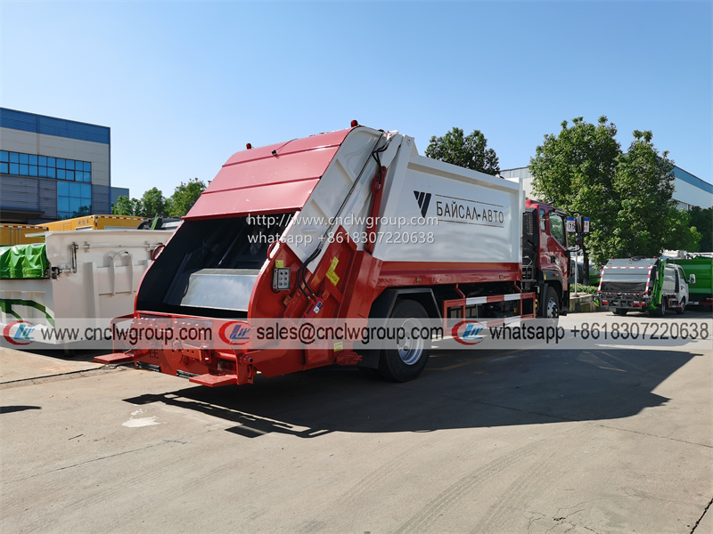 Foton AUHAWM Euro5 12m3 Garbage Compactor Waste Compression Waste Compacted Truck for sale