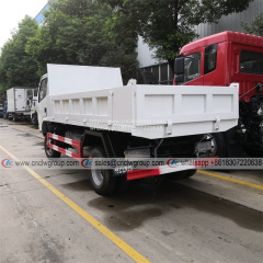 Cheap DFAC Dongfeng RHD 4x4 3~5 ton garbage dumper off road 4WD waste tipper 4x4 dump truck for sale