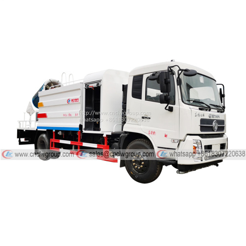 Dongfeng KR 100 meter fog cannon truck mounted mist water sprayer disinfection truck for sale