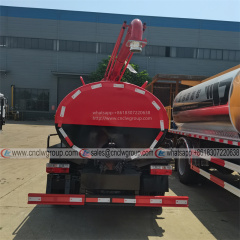 Dongfeng Low price 5000 liter fecal sucker septic manure removal truck