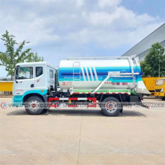 Dongfeng D9 Euro5 4x2 11000 liter Vacuum Septic Cleaner Sewage Suction Tanker Truck for sale