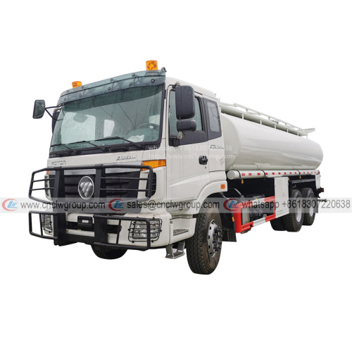 Foton Auman 6x4 20000 liter Diesel Bowser Oil Tanker Fuel Transporter Truck for sale
