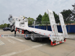 ISUZU New GIGA 10 wheeler self loader with boom 3.2 ton self loading truck with boom and hydraulic winch
